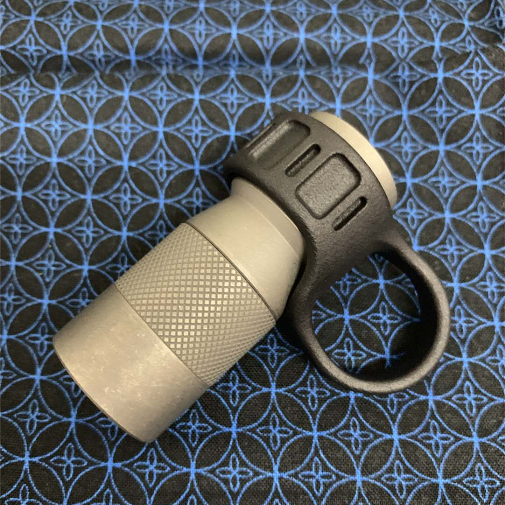 カメラ レンズ(単焦点) Lumintop FW3A FW21 Pro Flashlight Tactical Ring Finger Grip 3D Print